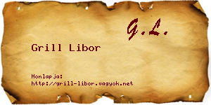 Grill Libor névjegykártya